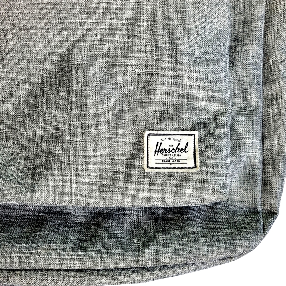 Hershel Settlement Backpack Bag Gray Red Crosshat… - image 4